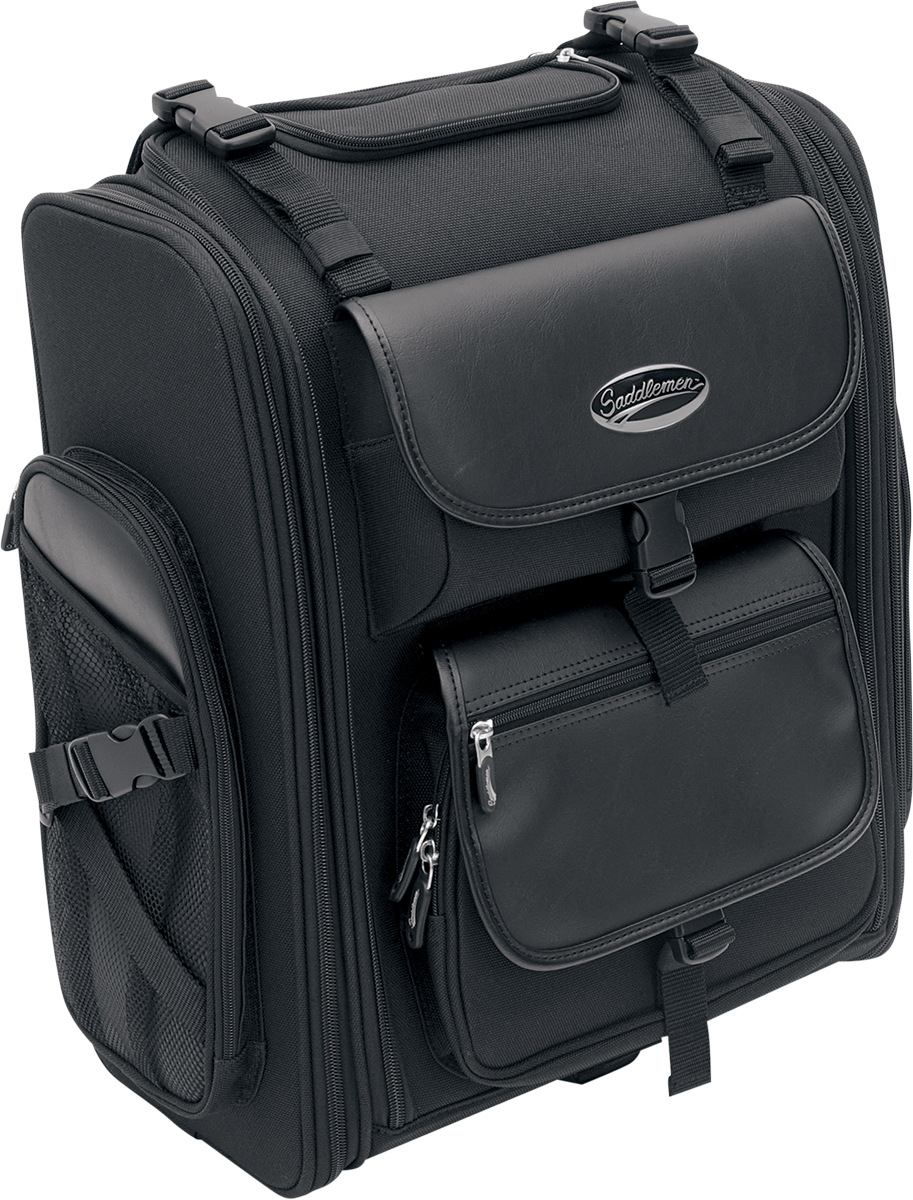 SADDLEMEN S2200E Expandable Sissy Bar Bag - 3515-0080