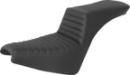 SADDLEMEN Step-Up Seat — Front Tuck-n-Roll - Step-Up Seat / Front Tuck-n-Roll / Black 0802-1456