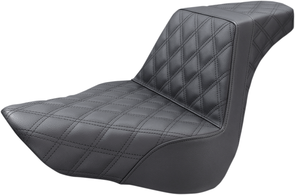 SADDLEMEN Step-Up Seat — Lattice Stitched