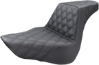 SADDLEMEN Step-Up Seat — Lattice Stitched