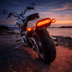 Eagle Lights Bobtail Tri-Bar LED Tail Light For Harley-Davidson® '06 - Current Softail FXST, FXSTB, FXSTC, FXSTS and FLSTSB