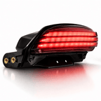 Eagle Lights Bobtail Tri-Bar LED Tail Light For Harley-Davidson® '06 - Current Softail FXST, FXSTB, FXSTC, FXSTS and FLSTSB