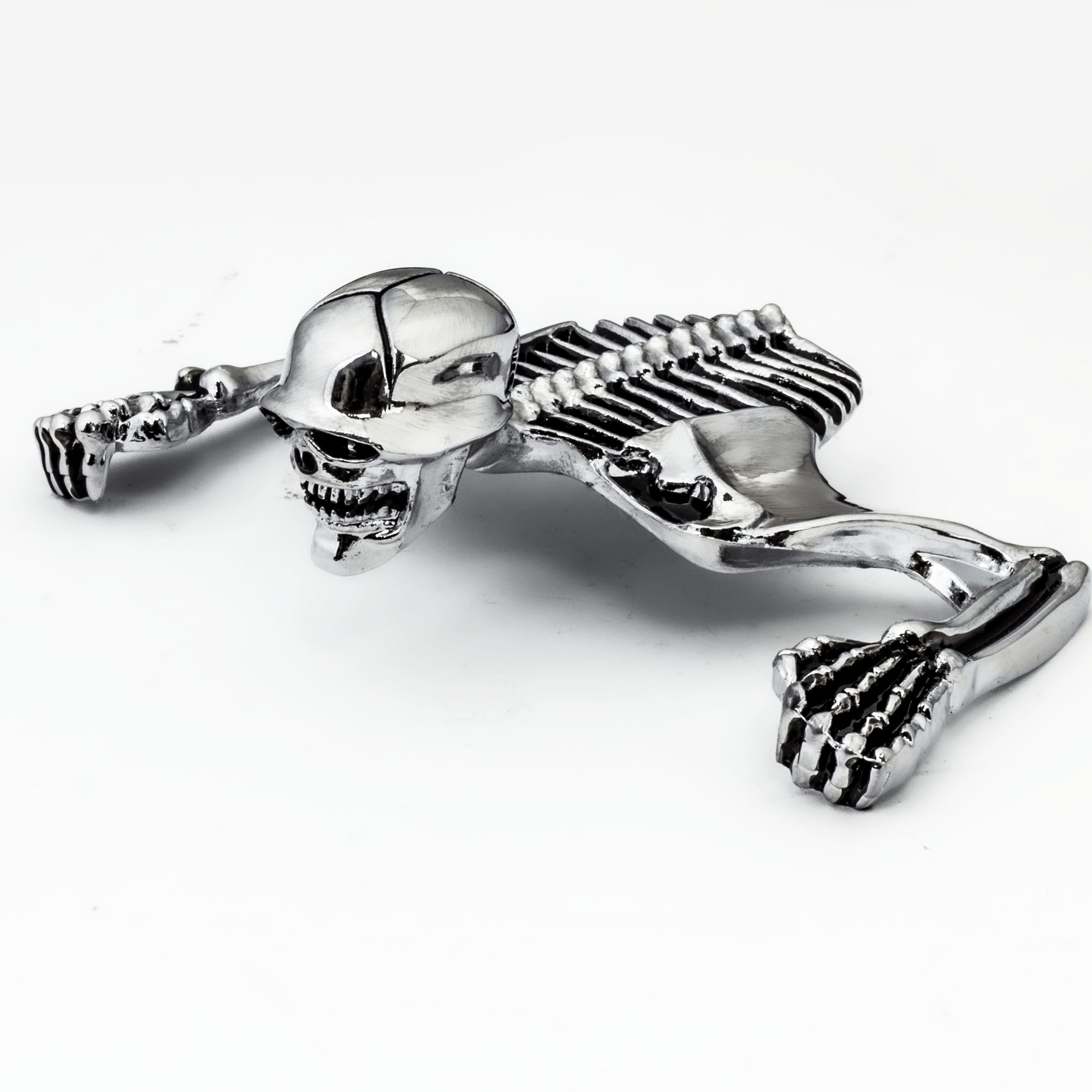 Eagle Lights SKULLRIDER Headlight and Fender Skull Figurehead for Harley-Davidson® and Indian Motorcycles