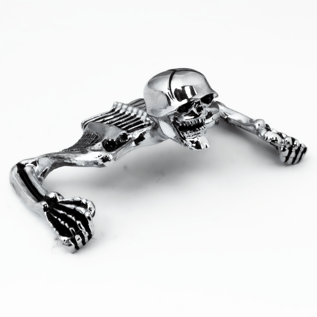 Eagle Lights SKULLRIDER Headlight and Fender Skull Figurehead for Harley-Davidson® and Indian Motorcycles