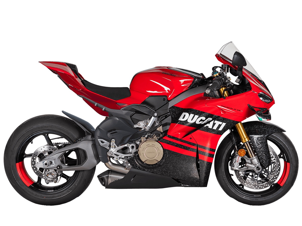 Spark Ducati Panigale V4 S/R "Double Konix Evo" Titanium Semi-Full Exhaust System (Carbon) (2025-2026)