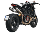 Spark Ducati Monster 1200 S/R High "Double-GP Titanium" Semi-Full Exhaust System (2016-2026)