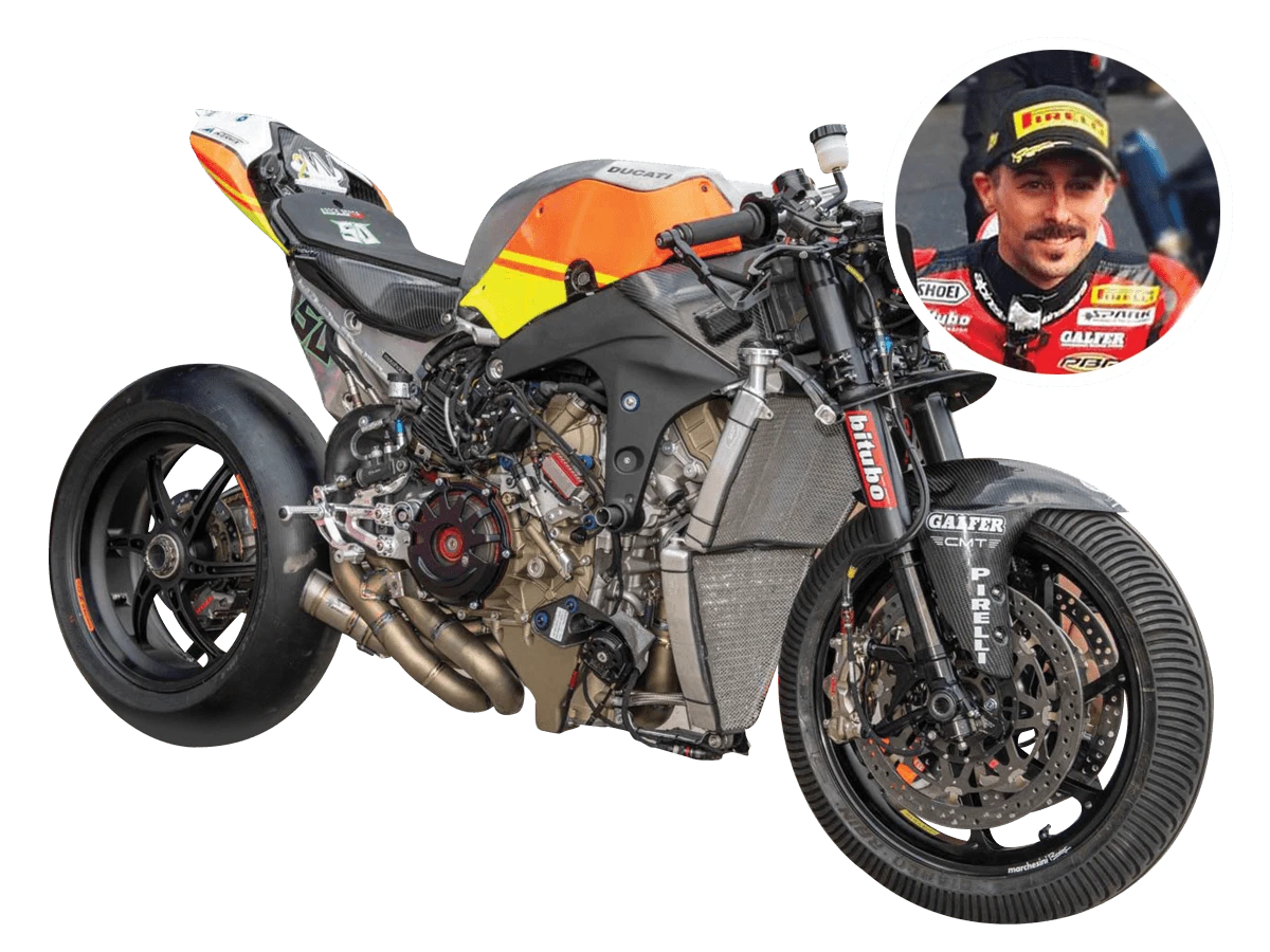 Spark Ducati Panigale V4 S/R Titanium Exhaust System (SBK Replica) (SingleArm Rear 2022-2023)