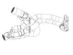 Spark Ducati Panigale V4 S/R Titanium Exhaust System (SBK Replica) (SingleArm Rear 2022-2023)