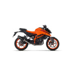 71972AKN Arrow Exhaust slip on INDY EVO ALUMINIUM "DARK-CARBON END CAP for KTM DUKE 390 2024 - 2025