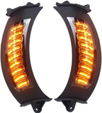 Eagle Lights Vent Insert Midnight Edition LED Running Lights and Turn Signals for Harley-Davidson® Road Glide Motorcycles
