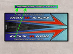 MPM Motorcycle Mat for Suzuki GSX-R1000 Motorsport - MM7127