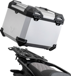 SW-MOTECH TRAX ADV Top Case System - Silver / Africa Twin '16-'24 3580-0528