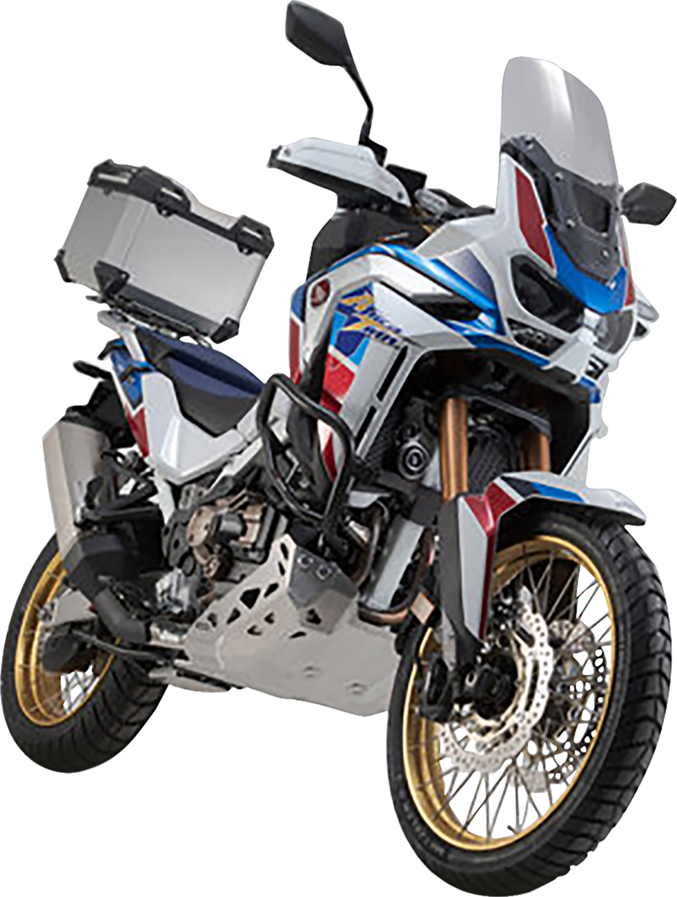 SW-MOTECH TRAX ADV Top Case System - Silver / Honda Africa Twin/Africa Twin Adventure Sport '19-'24 3580-0529