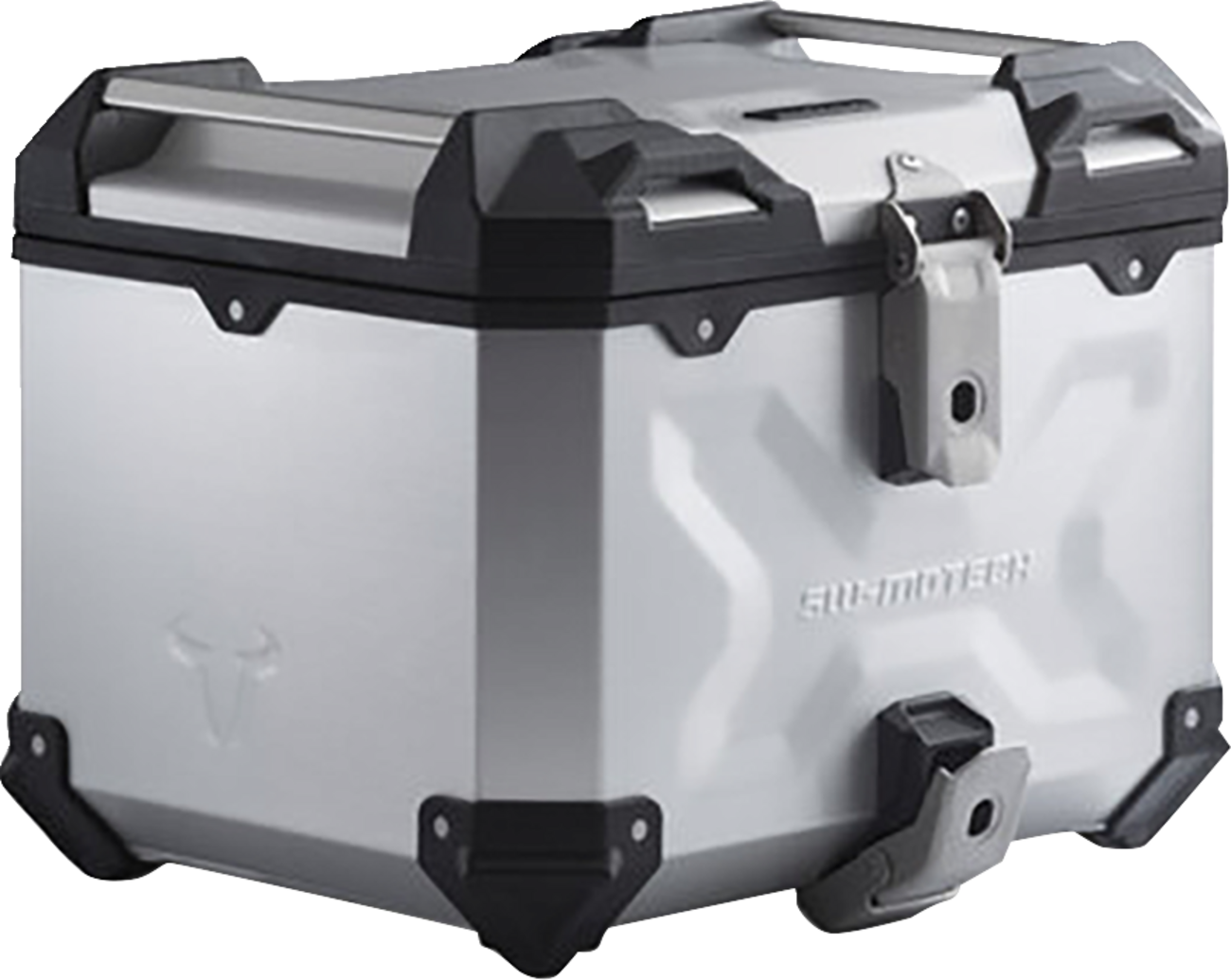 SW-MOTECH TRAX ADV Top Case System - Silver / Honda NC750 '16-'20 3580-0530