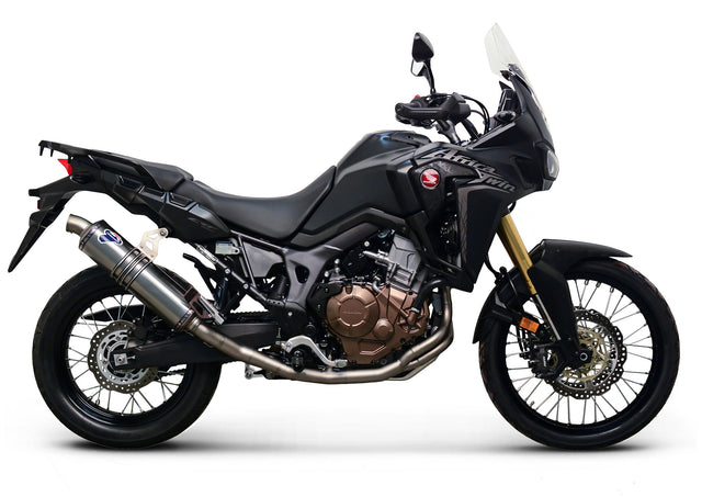 H137080TV + H13709410IXX Termignoni Relevance Full Exhaust system for the 15-19 Honda Africa Twin 1000 CRF1000L