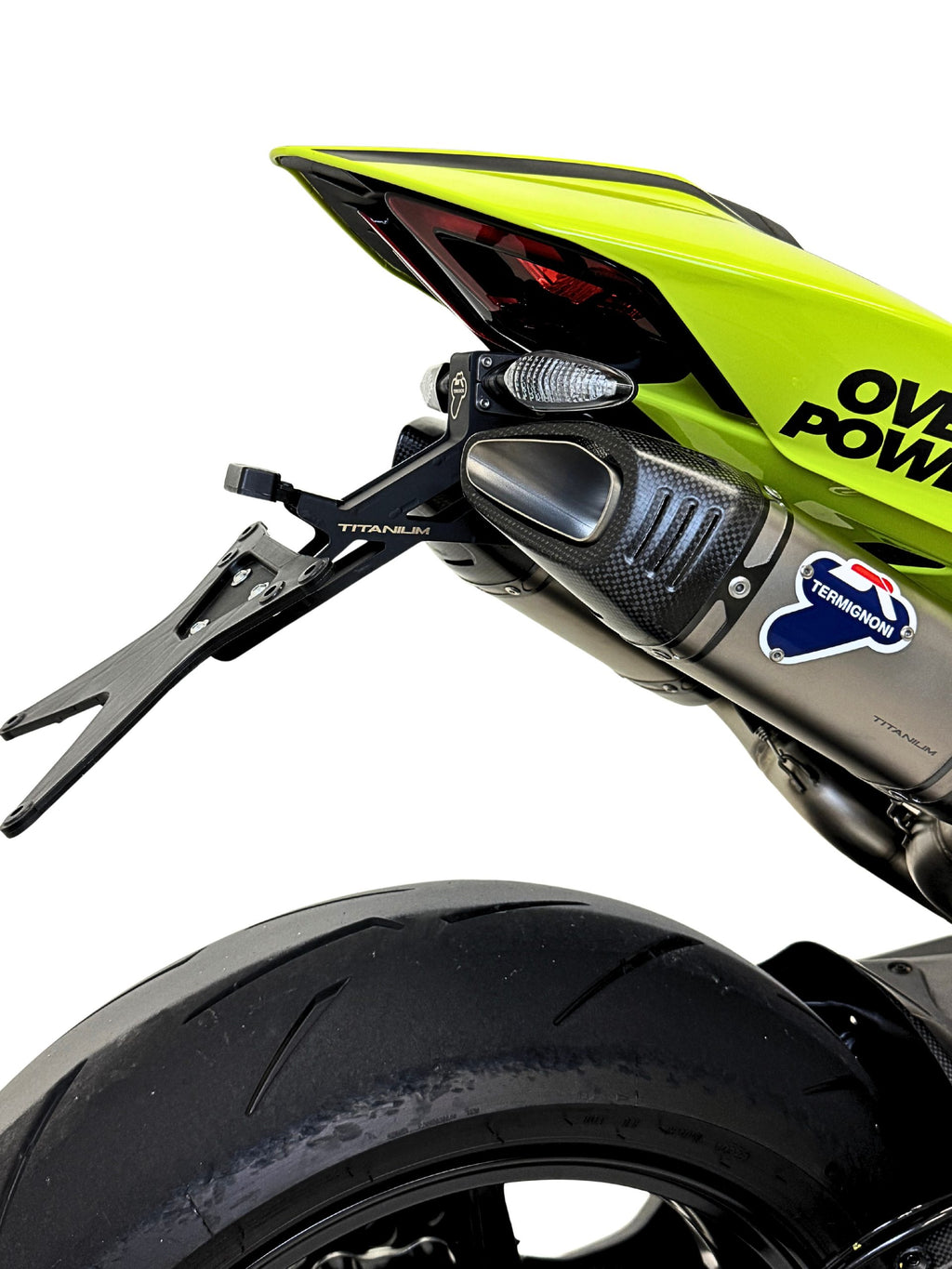 Termignoni Titanium Fender Eliminator for DELTA Full Exhaust for Ducati Panigale / Streetfighter V4 (2025+)