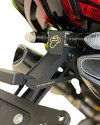 Termignoni Titanium Fender Eliminator for DELTA Full Exhaust for Ducati Panigale / Streetfighter V4 (2025+)