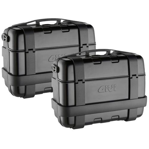 GIVI TRK33BPACK2A Set of 2 TRK33BA Black