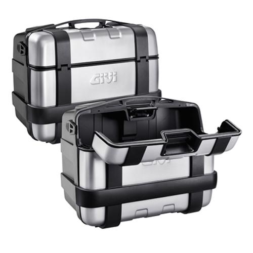 GIVI TRK46PACK2A Set of 2 TRK46N Silver