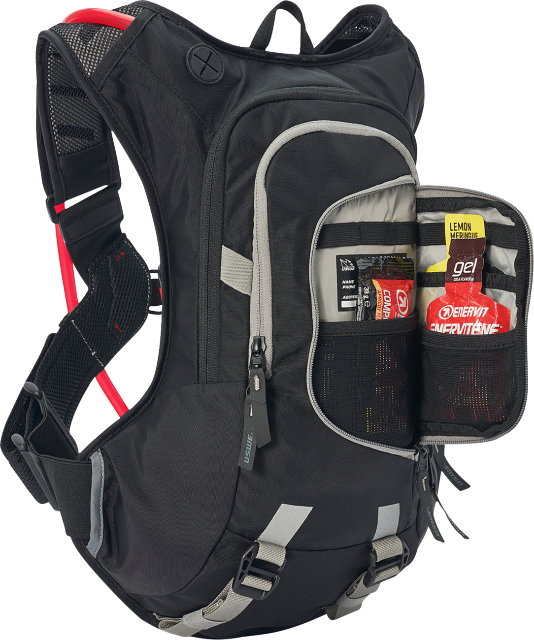 USWE Moto Hydro 12L Hydration Pack - Moto Hydration Pack / 12L / Carbon/Black 3519-0164