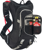USWE Moto Hydro 8L Hydration Pack - Moto Hydration Pack / 8L / Black/Gray 3519-0163