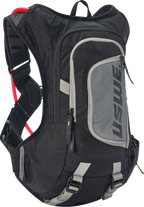 USWE Moto Hydro 8L Hydration Pack - Moto Hydration Pack / 8L / Black/Gray 3519-0163