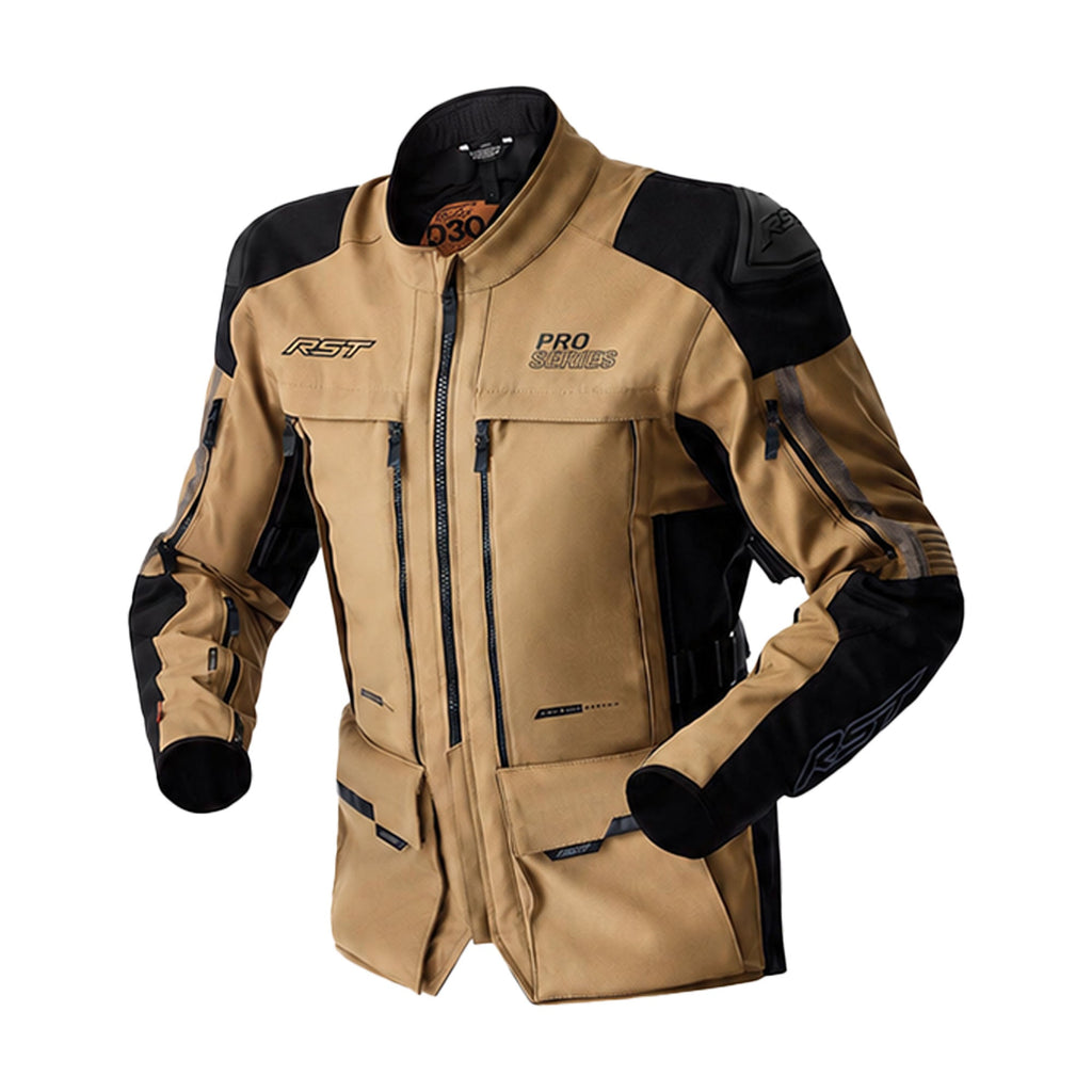RST Pro Series Adventure-X CE Men's Textile Jacket - Sand / Black - View 31