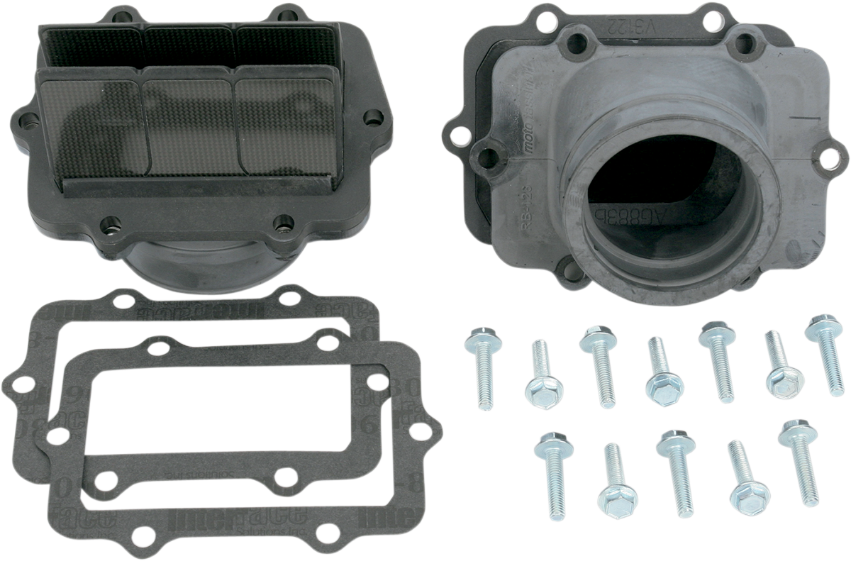 VFORCE/MOTO TASSINARI V-Force 3 Reed Valve Set with Intake Boot - Ski-Doo 1008-0130
