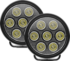 Vision X Cannon Race Series 7 LED Light - Light Cannon / Spot Beam / Clear Lens 2001-2914