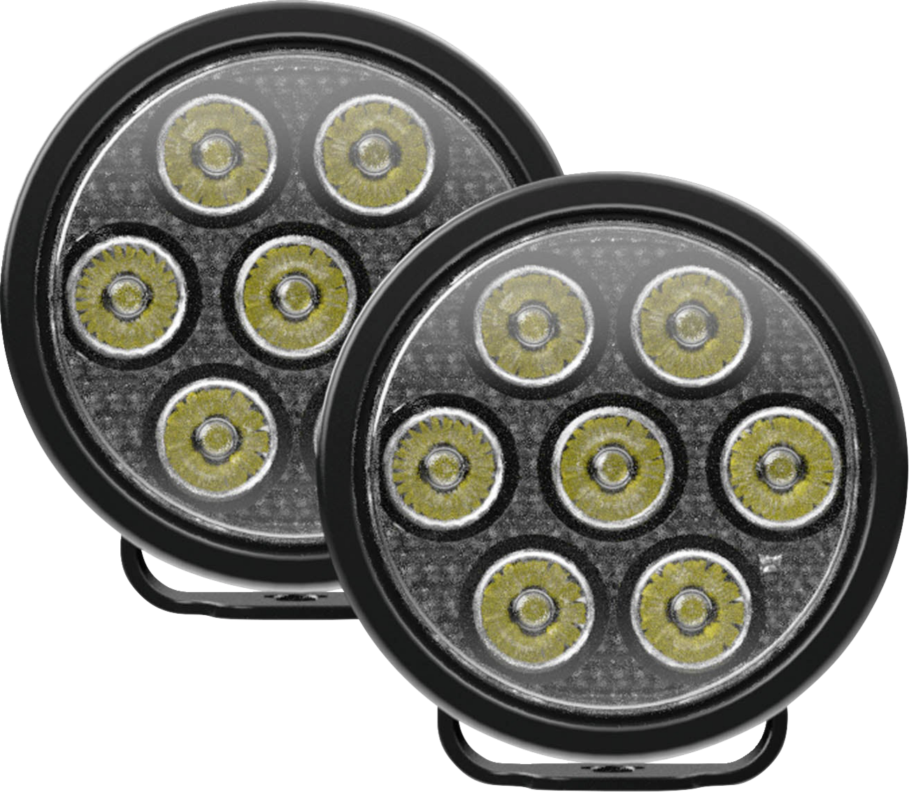 Vision X Cannon Race Series 7 LED Light - Light Cannon / Spot Beam / Clear Lens 2001-2914