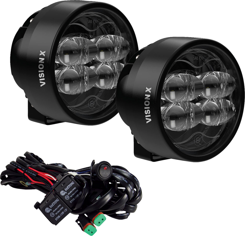 Vision X LED Fog Light - Light Cannon / Fog Beam / Clear Lens 2001-2913