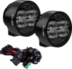 Vision X LED Fog Light - Light Cannon / Fog Beam / Clear Lens 2001-2913