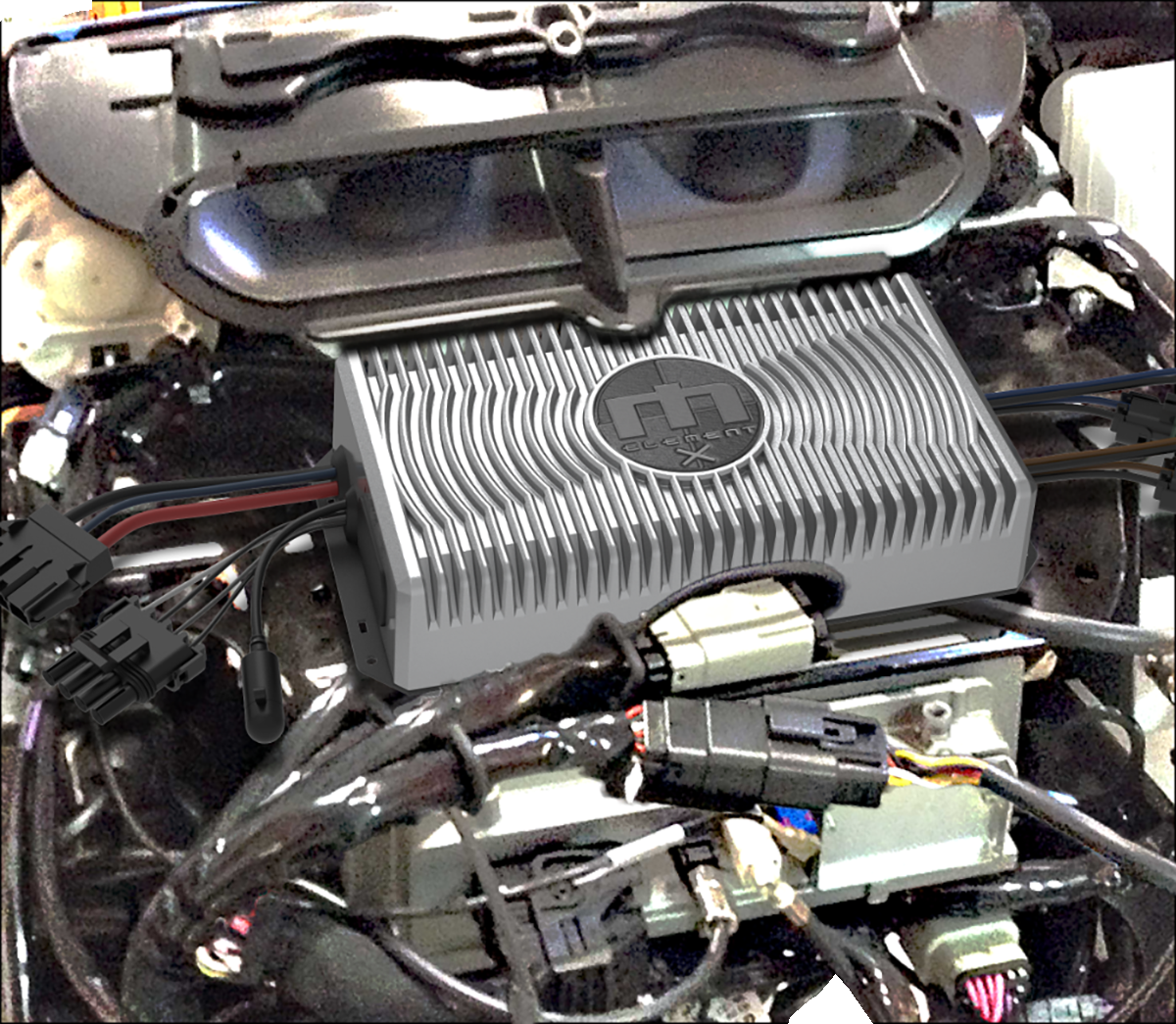 WILD BOAR AUDIO Amplifier/Speaker and Bluetooth Controller Kit - Speaker/Amplifier Kit / '19-'22 FLHT 4405-0891