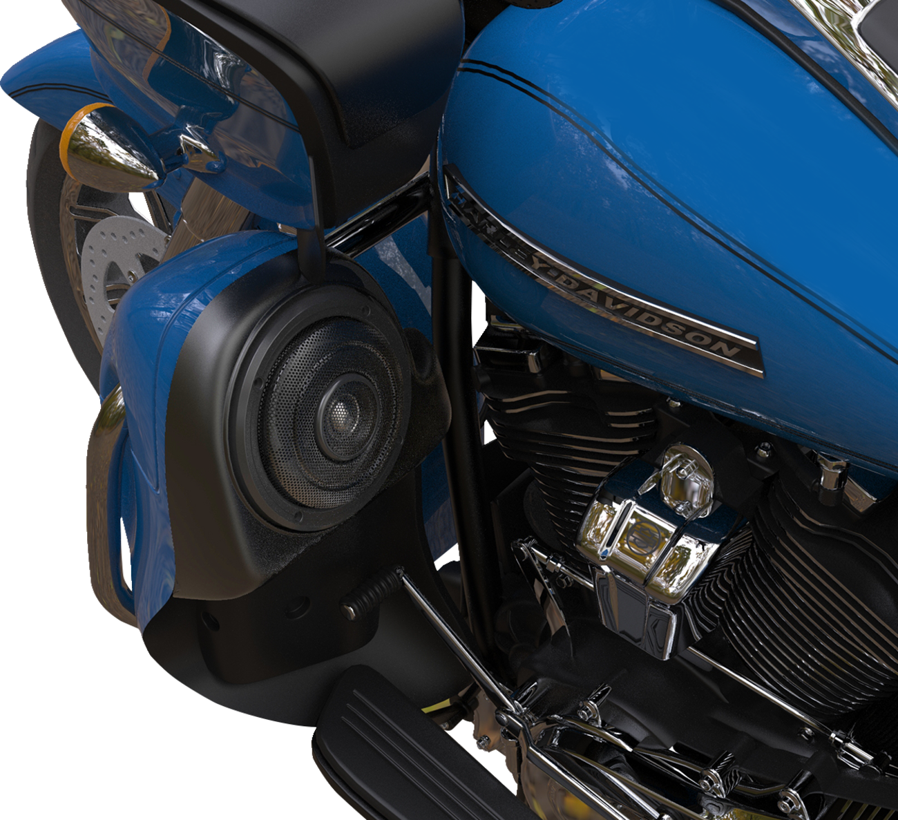 WILD BOAR AUDIO Lower Fairing Speaker Adapters - Speaker Adapters / Lower Fairing / '14-'22 FLHR/FLHT/FLHX/FLTR 4405-0857