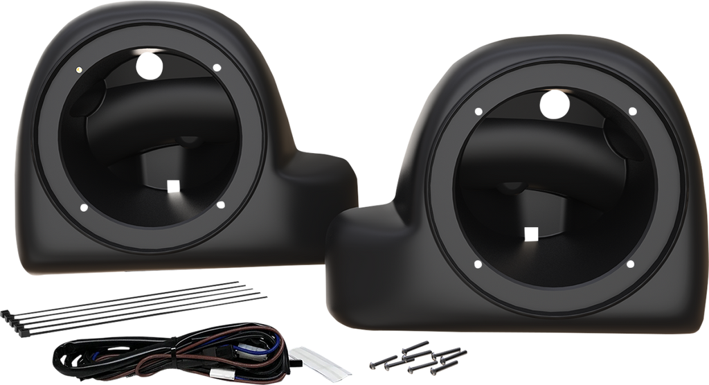 WILD BOAR AUDIO Lower Fairing Speaker Adapters - Speaker Adapters / Lower Fairing / '14-'22 FLHR/FLHT/FLHX/FLTR 4405-0857