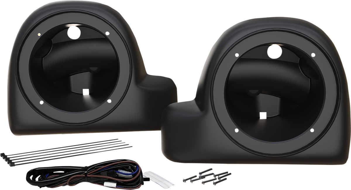 WILD BOAR AUDIO Lower Fairing Speaker Adapters - Speaker Adapters / Lower Fairing / '14-'22 FLHR/FLHT/FLHX/FLTR 4405-0857