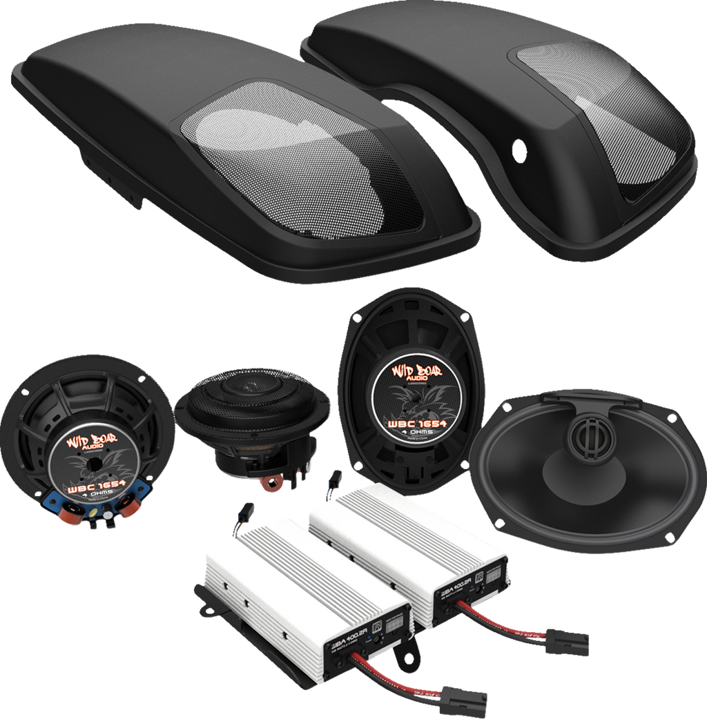 WILD BOAR AUDIO Speaker/Amplifier Lid Kit - '15-'24 FLTR 4405-0897