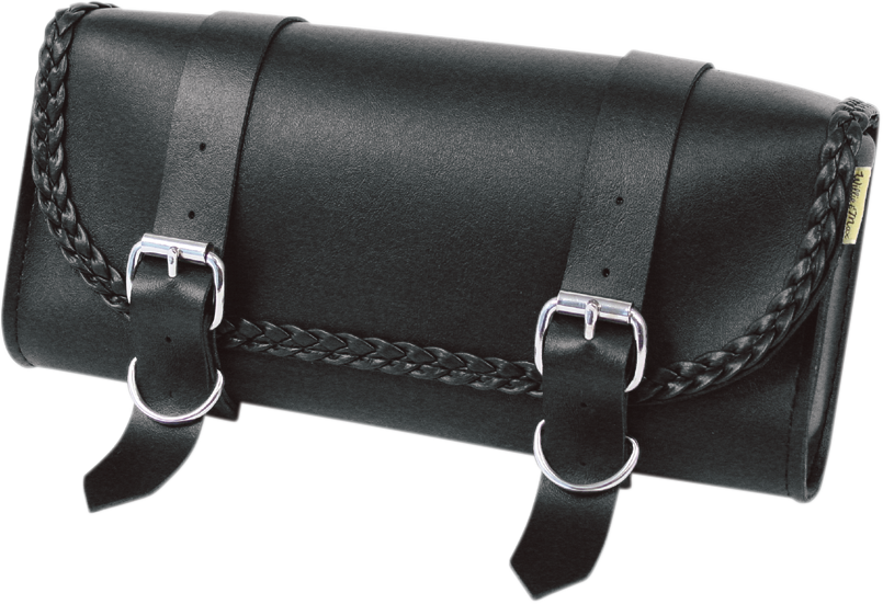 WILLIE & MAX LUGGAGE Braided Tool Pouch - Black TP-232