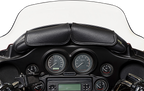 WILLIE & MAX LUGGAGE Dual Pouch Windshield Bag - Windshield Bag / Black / Universal 3508-0027