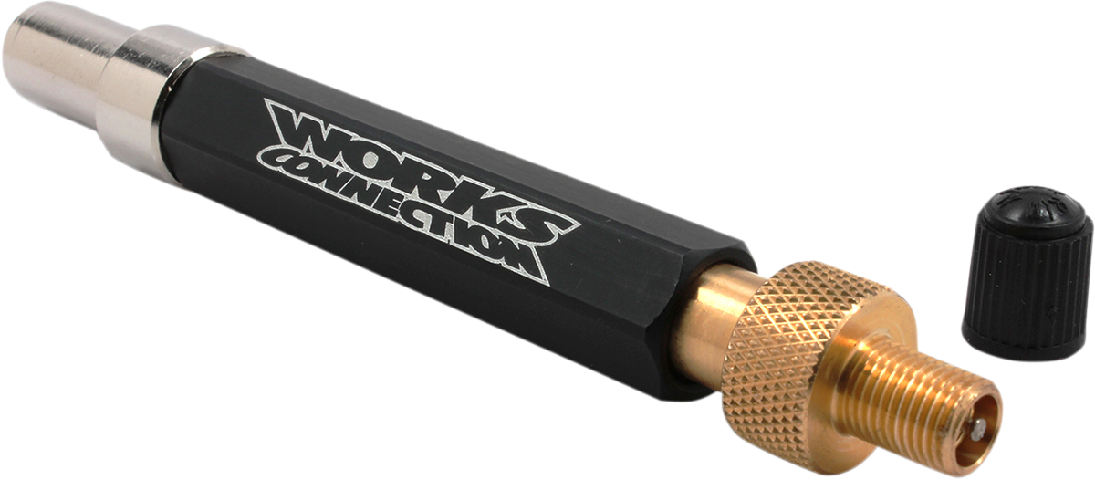 WORKS CONNECTION No Air Loss Adaptor - Adapter / Air Pressure / Air Shock/Air Fork 3805-0136