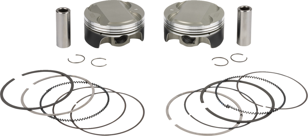 WOSSNER Piston Kit Anodize Crown