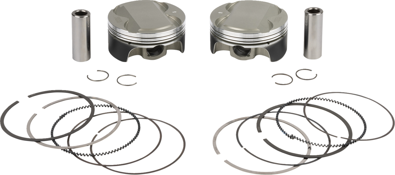 WOSSNER Piston Kit Anodize Crown