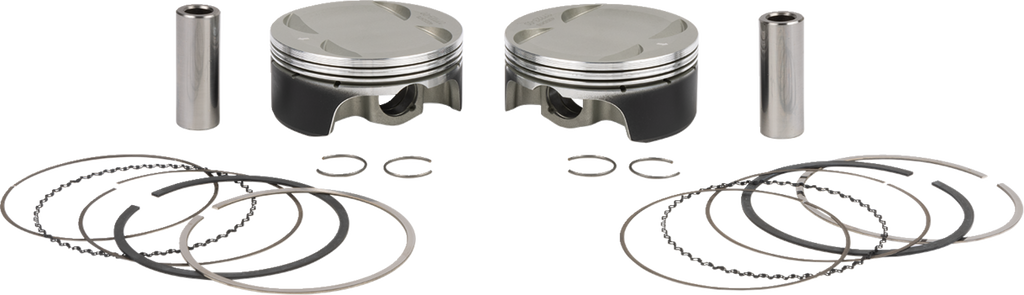 WOSSNER Piston Kit Anodize Crown