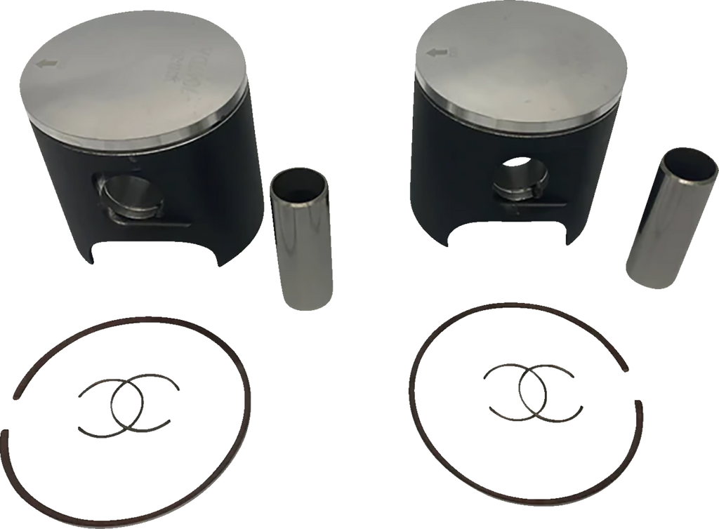 WOSSNER Piston Kit Anodized 2 Stroke