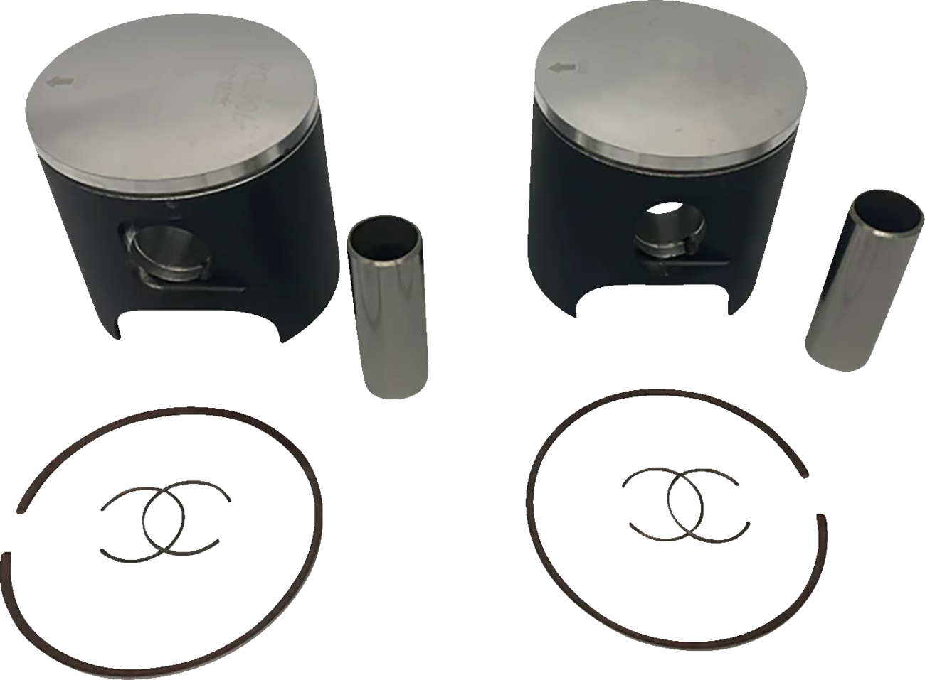 WOSSNER Piston Kit Anodized 2 Stroke