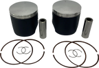 WOSSNER Piston Kit Anodized 2 Stroke