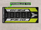 MPM Motorcycle Mat for Yamaha FZ-10 Yellow & Black - MM7256