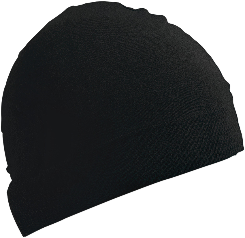 ZAN HEADGEAR Nylon Dome Skull Cap - Nylon Dome Skull Cap Helmet Liner / Black 2504-0098
